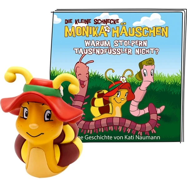 Tonies Die Kleine Schnecke Monika Häuschen - Warum Stolpern Tausendfüßler Nicht?, Spielfigur