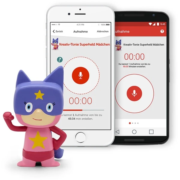 Tonies Kreativ-Tonie - Superheldin, Spielfigur 6 Tonies Kreativ-Tonie - Superheldin, Spielfigur – Bild 4