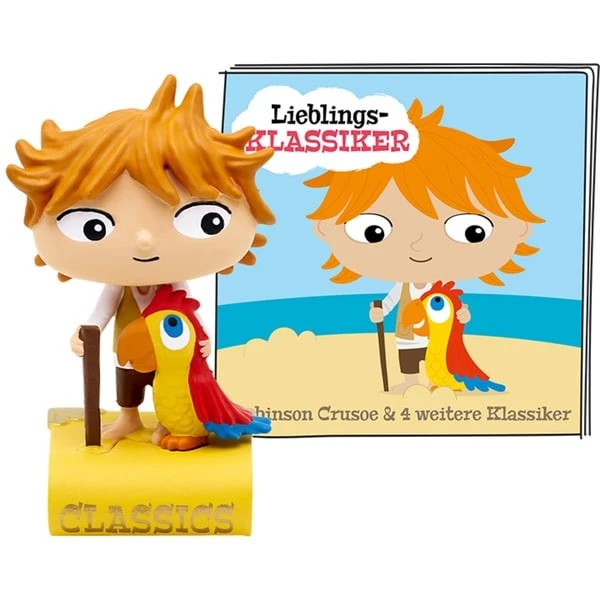 Tonies Lieblings-Klassiker - Robinson Crusoe Und Vier Weitere Klassiker, Spielfigur 3 Tonies Lieblings-Klassiker - Robinson Crusoe Und Vier Weitere Klassiker, Spielfigur