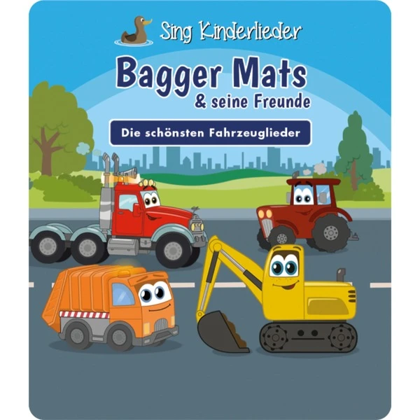 Tonies Sing Kinderlieder - Bagger Mats & Seine Freunde: Die Schönsten Fahrzeuglieder, Spielfigur 6 Tonies Sing Kinderlieder - Bagger Mats & Seine Freunde: Die Schönsten Fahrzeuglieder, Spielfigur – Bild 4