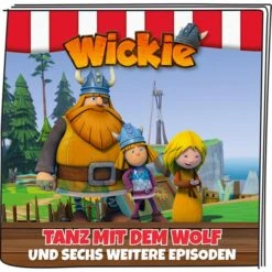 Tonies Wickie - Tanz Mit Dem Wolf, Spielfigur 8 Tonies Wickie - Tanz Mit Dem Wolf, Spielfigur -Alternate Tonies Wickie Tanz mit dem Wolf Spielfigur@@1se2tt1u 2