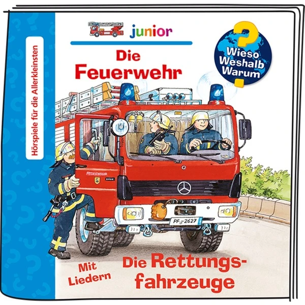 Tonies Wieso? Weshalb? Warum? Junior - Die Feuerwehr, Spielfigur 5 Tonies Wieso? Weshalb? Warum? Junior - Die Feuerwehr, Spielfigur – Bild 3