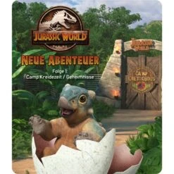 Tonies Jurassic World - Neue Abenteuer, Folge 1: Camp Kreidezeit / Geheimnisse, Spielfigur (Hörspiel) -Alternate tonies Jurassic World Neue Abenteuer Folge 1 Camp Kreidezeit Geheimnisse Spielfigur@@100095213 2
